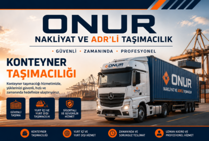 Konteyner Taşımacılığı - Onur ADR Nakliyat