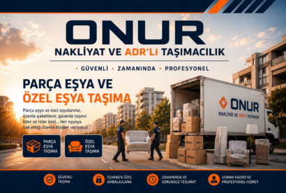 Parça Eşya Ve Özel Eşya Taşıma - Onur ADR Nakliyat