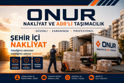 Şehir İçi Nakliyat - Onur ADR Nakliyat